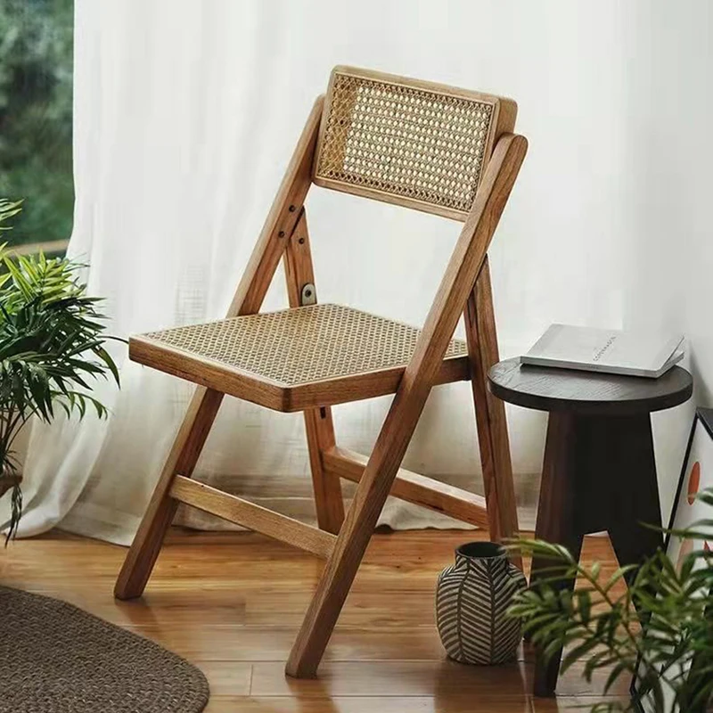 

Salon Vintage Dining Room Chairs Wooden Garden Ergonomic Chair Minimalis Relaxing Dining Room Table And Chair Set Japanese
