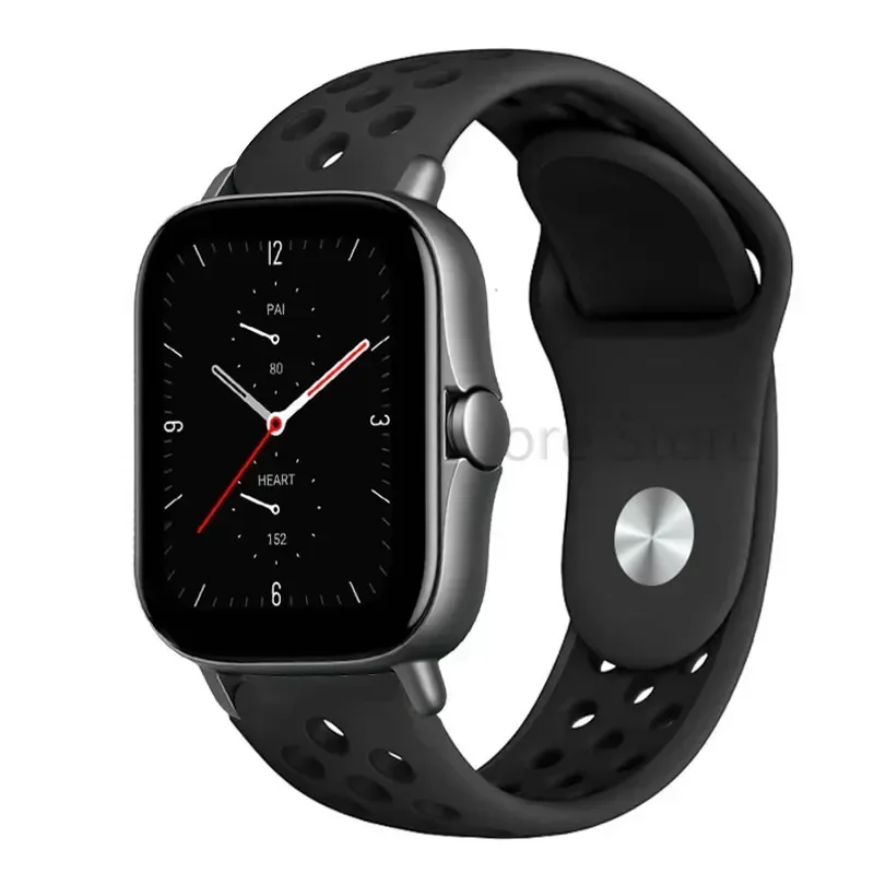 Sport Silicone Watch Band - 20mm/22mm Adjustable Strap