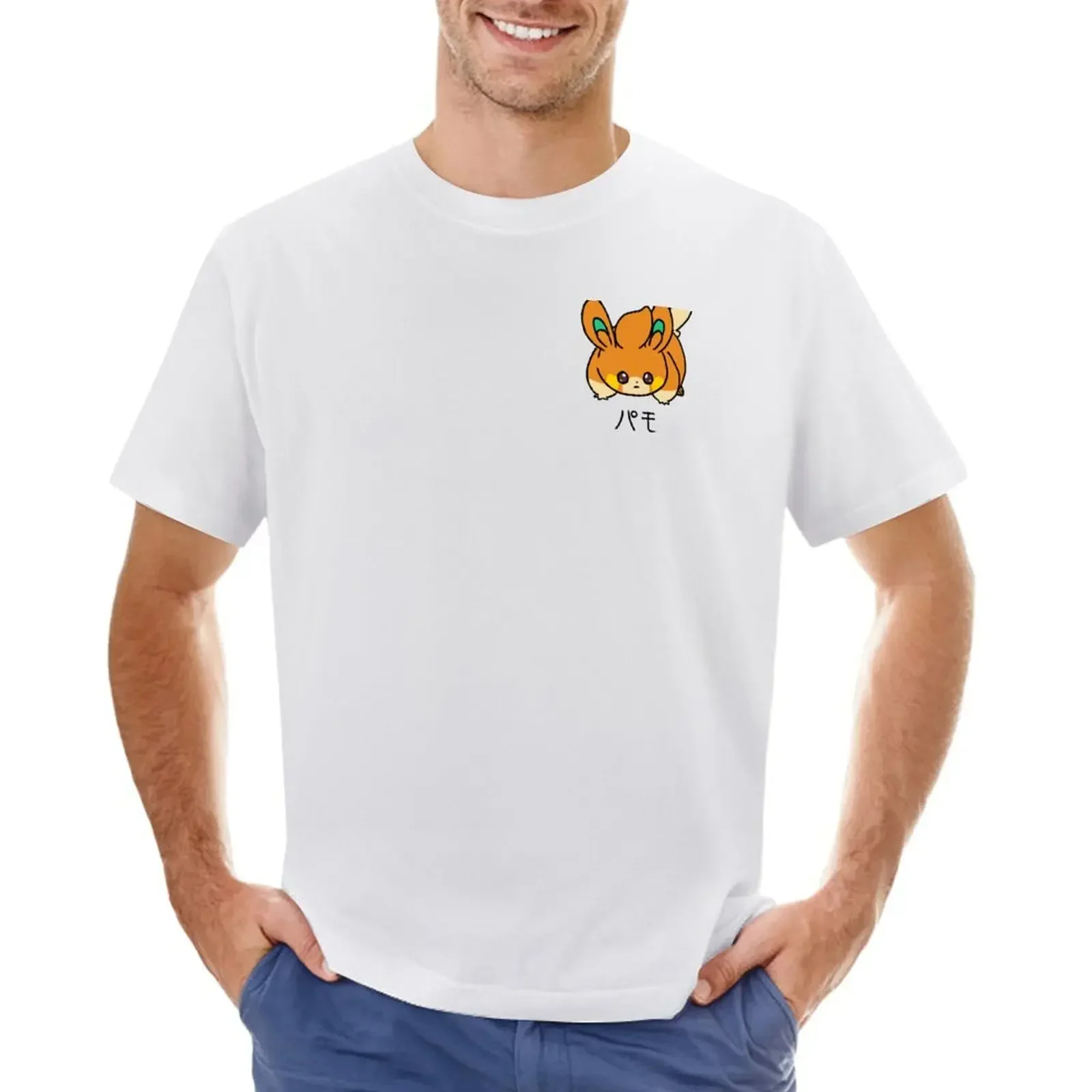 

Pawmi (Japanese) T-shirt anime sports fans mens graphic t-shirts hip hop