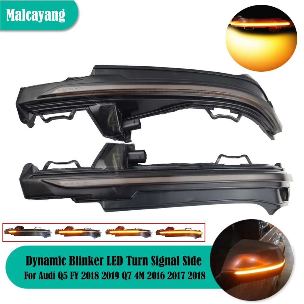 2xDynamicSideMarkerTurnSignalLightBlinkerIndicatorLampFor