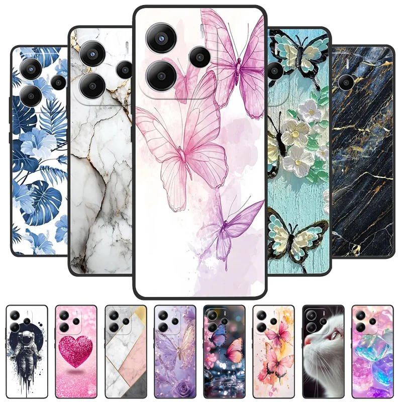 Marble Painting Pattern Soft Silicone Anti-Drop Phone Case