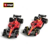 Bburago 1:43 2023 Ferrari SF23 Monza F1 Formula Racing Car Static Simulation Diecast Alloy Model Car 1