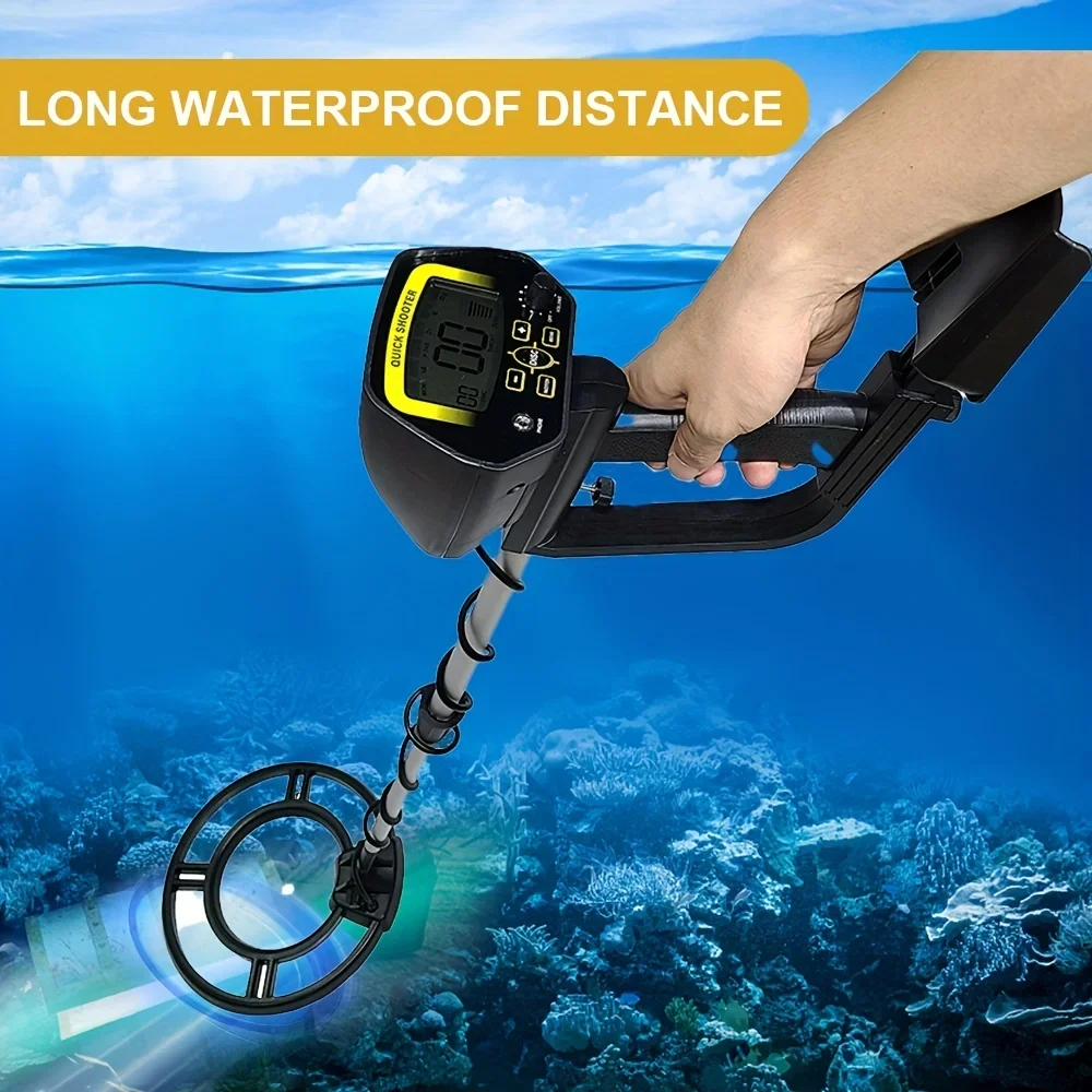 MD-4060 Metal Detector Professional Underground Gold Detectors Pinpointer Detecting Jewelry Treasure Hunter High Sensitivity