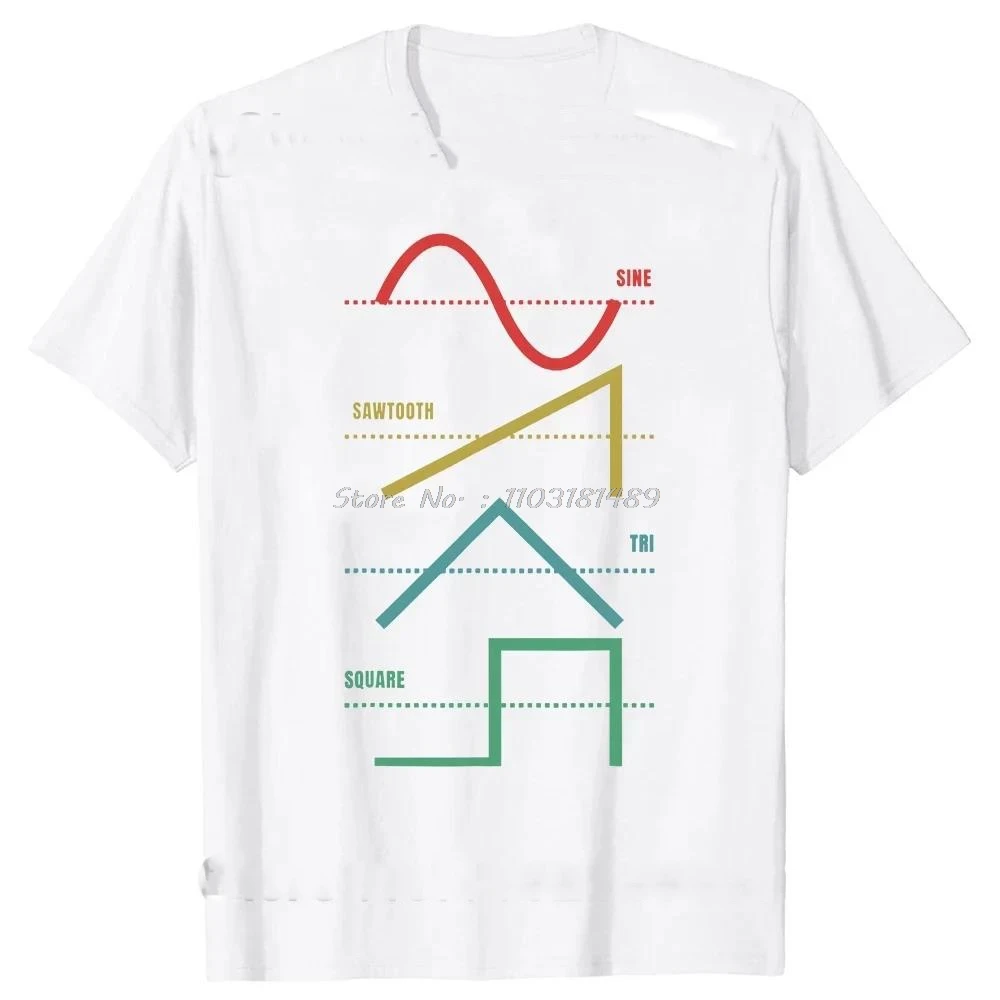 VU Meter Music Sound DB DJ Retro Vintage Classic T Shirt Men Casual Short Sleeve Tees Tops Harajuku Analog Audio Mens Clothing 5