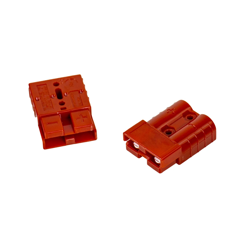 New Flush Mount Anderson Plug 50 Amp Connector Kit Mounting Bracket