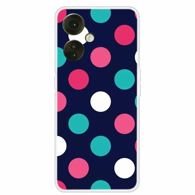Clear TPU Soft Silicone Phone Case with Adorable Cats Design for OnePlus Nord CE 3 Lite 5G