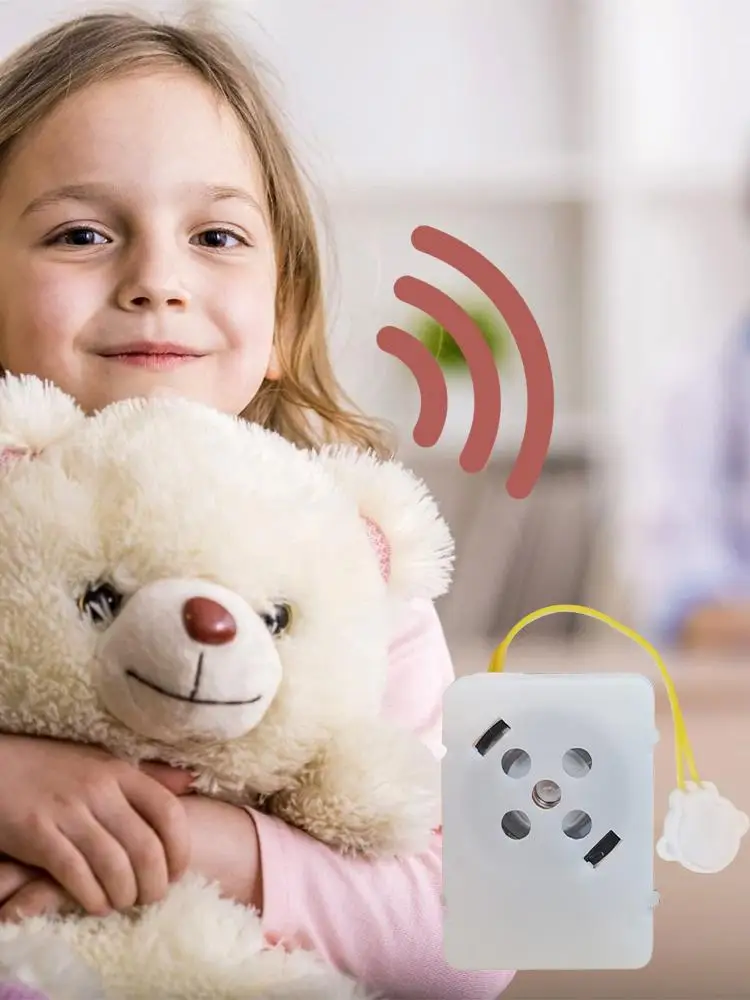 Stuffed Animal Sound Recorder Button Sound Box Toys Recording Device Plush Toy Custom Messages Recorder Voice Box - 4