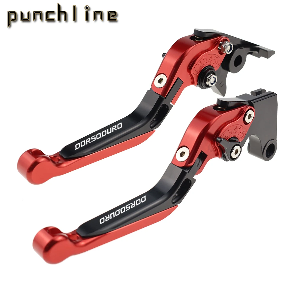 

Fit For DORSODURO 750 08-16 DORSODURO 900 17-22 Motorcycle CNC Accessories Folding Extendable Brake Clutch Levers Handle Set