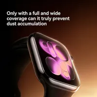 SAMZHE Protecteur d'écran pour Apple Watch série 11/10/9/8/7/6 SE/SE2/SE3 40MM-46MM, film de protection à couverture complète en verre trempé 4
