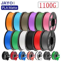JAYO 3D PLA Matte Printer Filament 1.75mm 1100G Neatly Wound PLA Filament with Matte Finish Print with 99% FDM 3D Printer