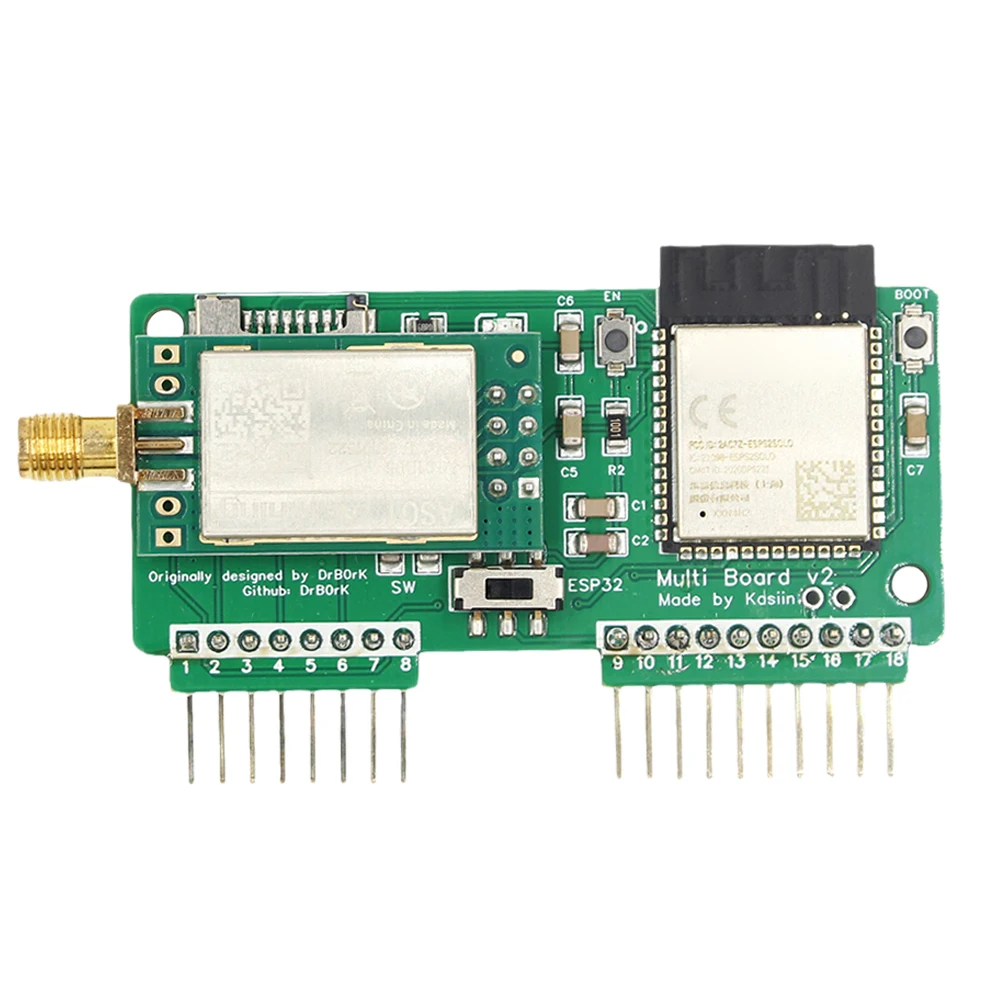 For Flipper Zero WiFi Multiboard Demo Board NRF24+ESP32 Development