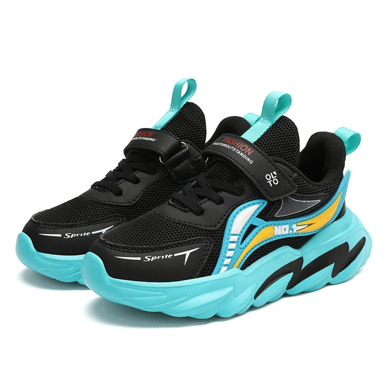 

Осенние кроссовки для подростков, дышащие кроссовки для мальчиков, детская популярная Дизайнерская обувь с мягкой подошвой, спортивная обувь для мальчиков