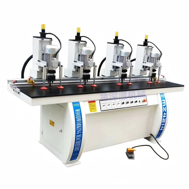 Woodworking door panels 3-in-1 dust-free hinge drilling machine vertical and horizontal drilling, hinge opening machine