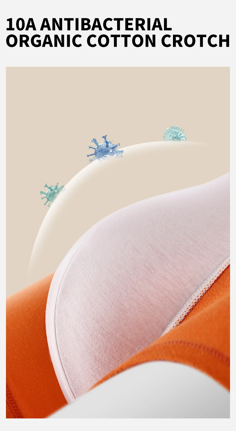 MiiOW 3-teilige Baumwoll-Herrenunterwäsche 10A Antibakterieller Schritt Herren-Slips Atmungsaktives Netzgewebe Herren-Unterhosen Weiche Herren-Boxershorts – Detail 8