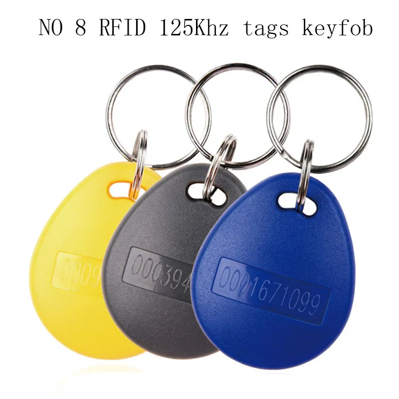 100pcs NO8 Assurance 125KHZ EM ID CARD Read Only 4100 Reaction ID card RFID Tags
