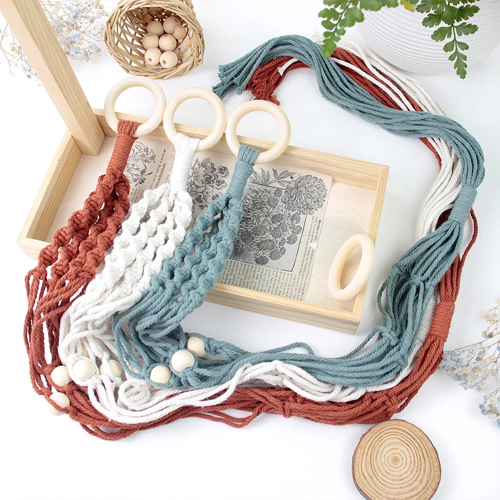 Macrame Hanging Plant Basket Kit 6