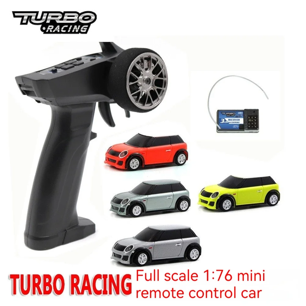 Turbo Racing Full Scale Rc 1:76 Mini Auto Telecomandata 1/76 Mini Mosquito Car Rtr Modello Di Auto Giocattolo Regalo Di Natale