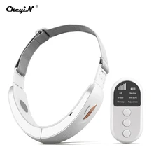 

CkeyiN Double Chin Remove V Line Face Lifting LED Photon Therapy V-shaped Belt Machine Facial Slimming Massager Skin Care Device