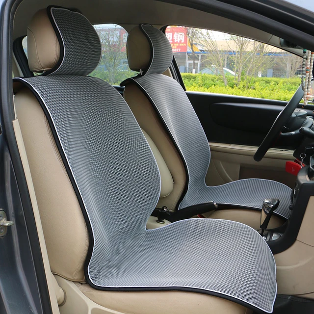 通気性メッシュカーシートカバー お手入れが簡単 夏用 カーシートクッション ユニバーサル