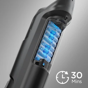 The battery life of the floor vacuum mop cleaner is up to 30 minutes