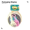 Children's Beach Fruit Shaped Folding Bucket Portable Handheld Beach Toy Bucket Shovel Rake Sand Digging Scene 1