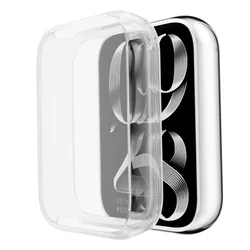 Full Cover Protective Case & Soft TPU Screen Protector - Mi Band 8 Pro (Clear)