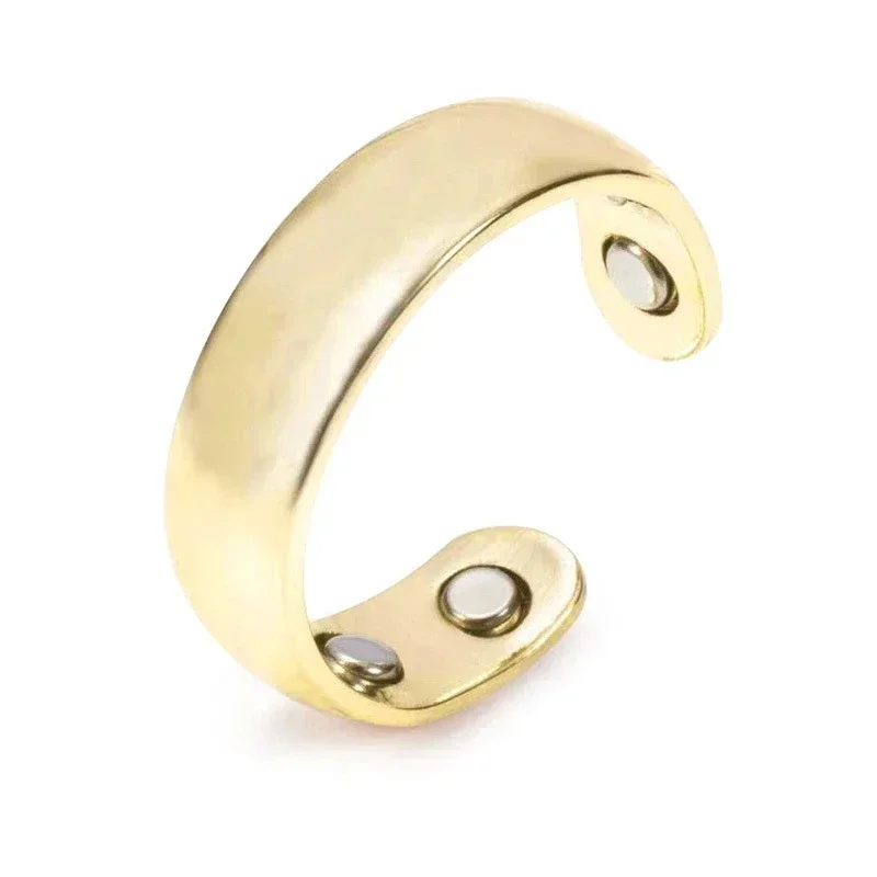 Magnetic Anti Snoring Ring Sleep Aid for Snoring Relief Better Sleep Titanium Steel Acupressure Ring