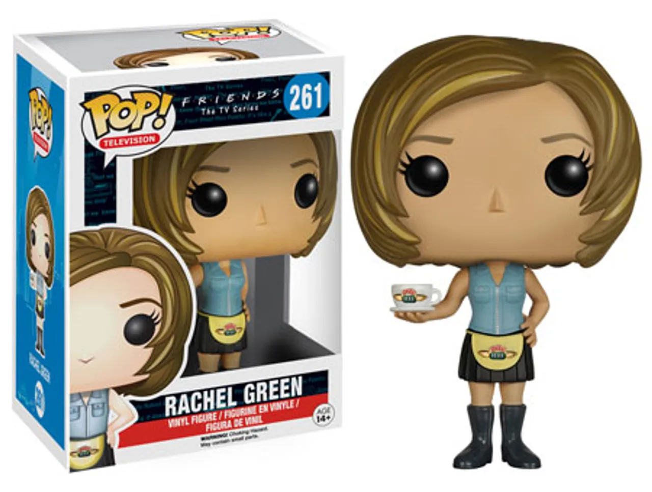 thumbnail image 5 of FUNKO Pop Friends RACHEL GREEN #261 ROSS GELLER #262 #700 #701 #705 #703 #263 #264 Serie de muñecas de acción Modelo Juguetes Regalo de Navidad, 5 of 5