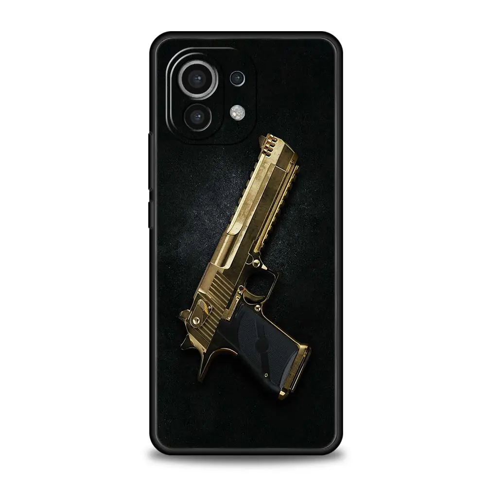 Cool Cartoon Gun Soft TPU Phone Case Cover