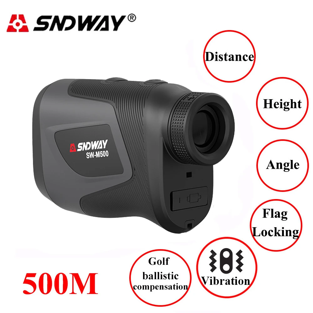 Laser Rangefinder 500M-1500M for Hunting Golf SNDWAY Monocular Telescope Range Finder Telemetro Laser Distance Meter laser rangefinder,distance meter