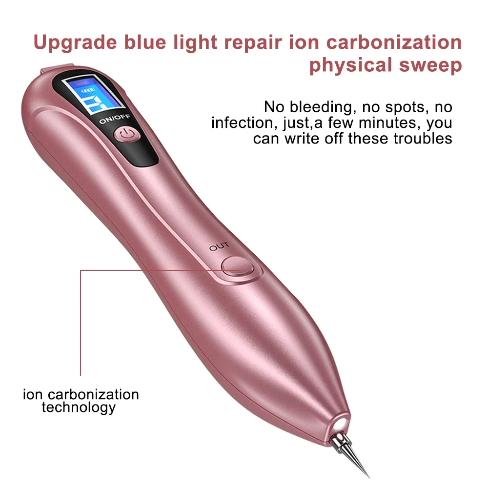 Plasma pen remover laser plasma pen remover Professional Wart Removal Plasma Pen Freckle Mole Skin Tag Removal Nevus Tattoo Black Spots Remover Beauty Care Tool