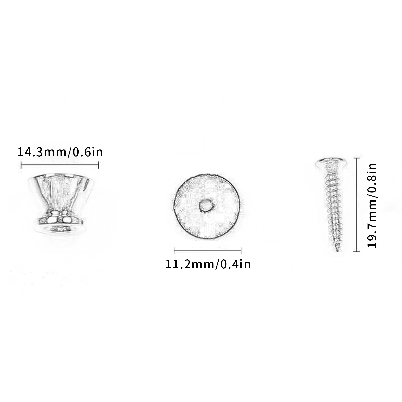 Guitar Strap Buttons Locks Pins End Screws Felt Pads Straplock Peg Acoustic Guitar