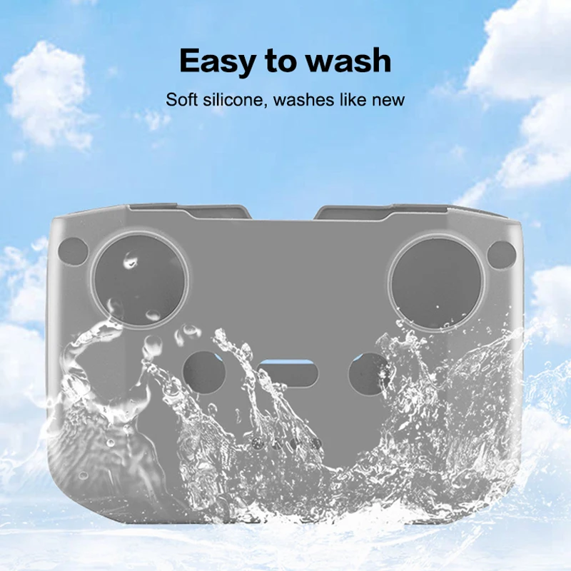 Silicone Case For Mini 4K/2/Mini 3 Pro/Mavic 3/Air 3/2S Drone Remote Control Protective Cover RC-N1/2/3 Accessory