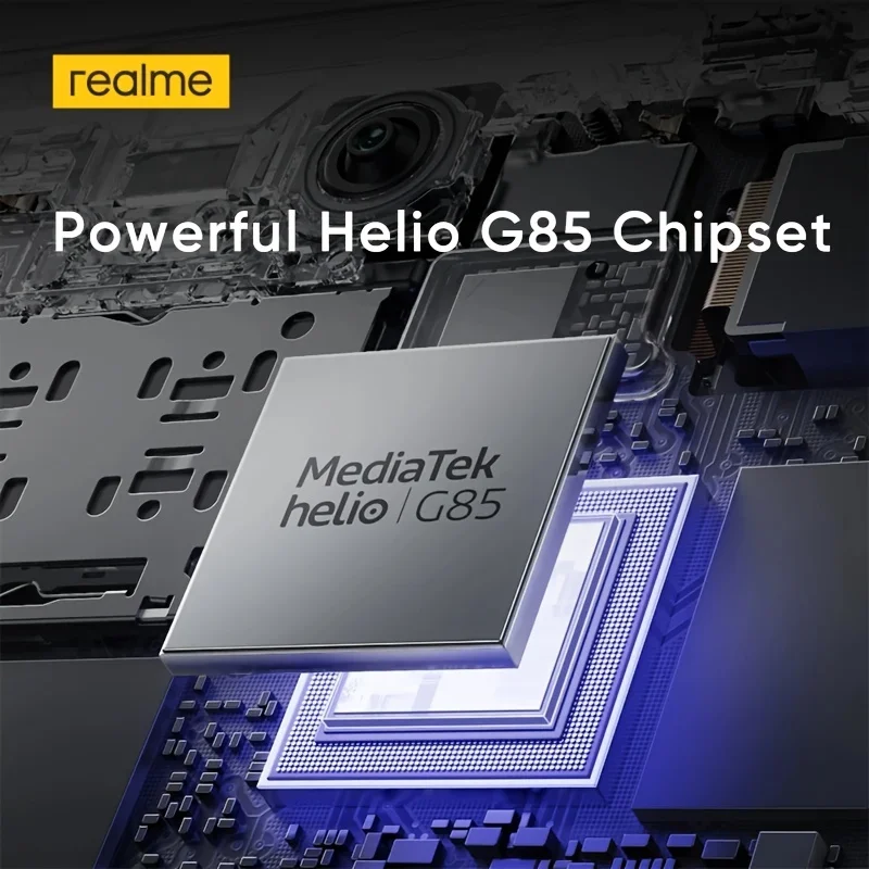 Realme C65 6.67 بوصة 8 + 256 جيجابايت Helio G85 An...