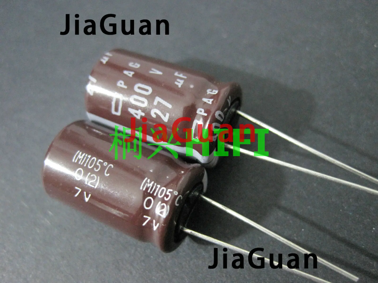 

10pcs NEW NIPPON PAG 400V27UF 12.5x20MM CHEMI-CON electrolytic Capacitor 27uF/400V NCC 27UF 400V pag Instead of 22uf 400v