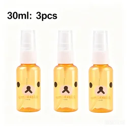 Cartoon Cute Travel Refillable Cosmetic Spray Bottle Set for Perfume and Mosquito Repellent (30Ml3Pcs)