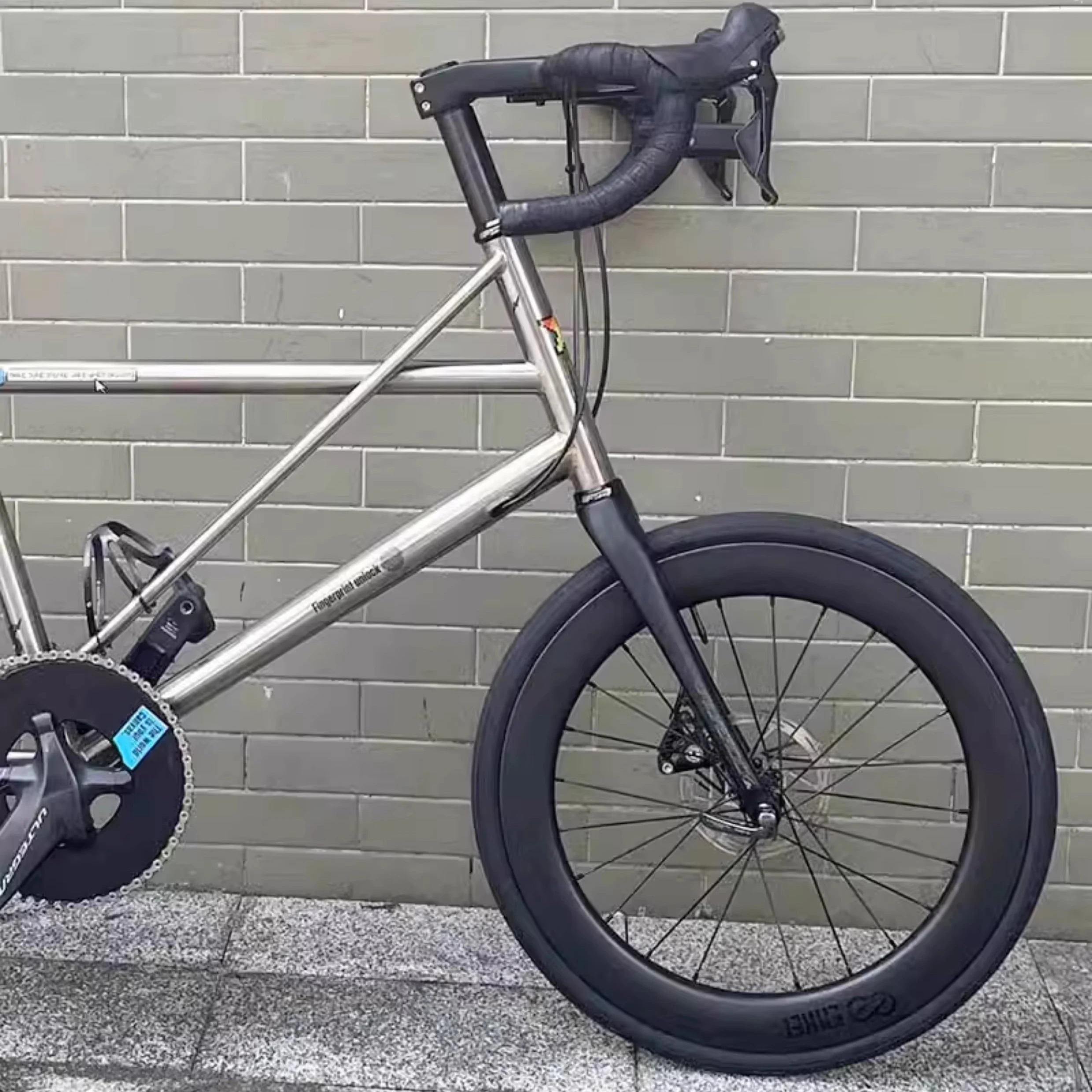 Timeロードカーボンフォーク wacako小径車フォーク 折りたたみ自転車フォーク カーボン