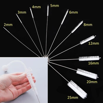 Nylon Stainless Steel Bottle Brush Set 1