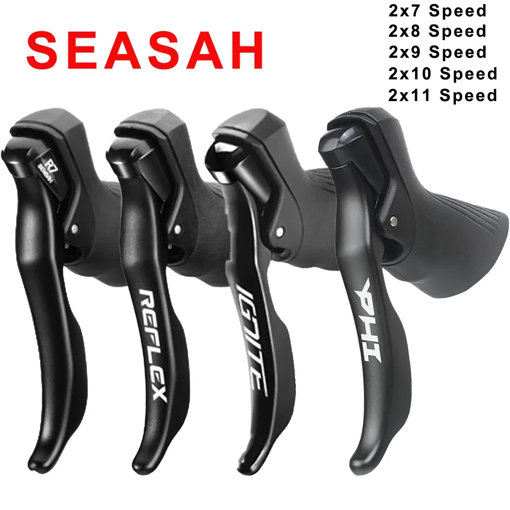 

SENSAH 2x7 2x8 2x9 2x10 2X11 Speed Road Bike Brake Lever 18/20/22 Speed Shifters Bicycle Derailleur For Tiagra ULTEGRA/105 R7000