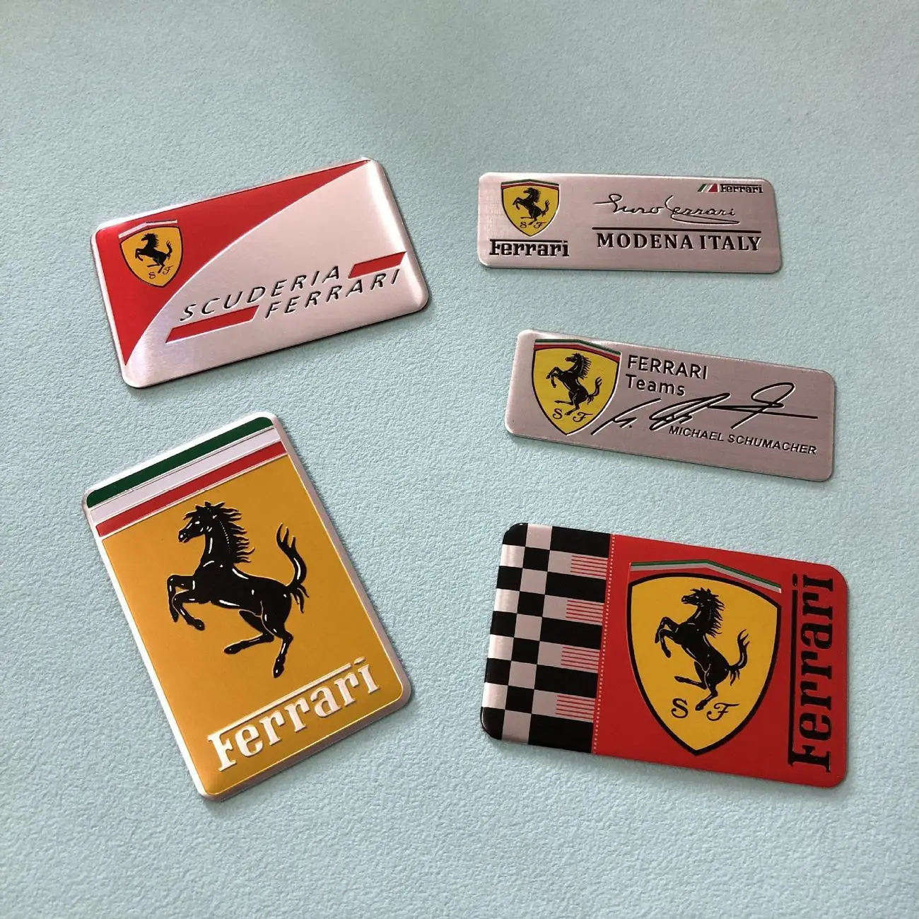 Metalen auto embleem kras stickers styling accessoires