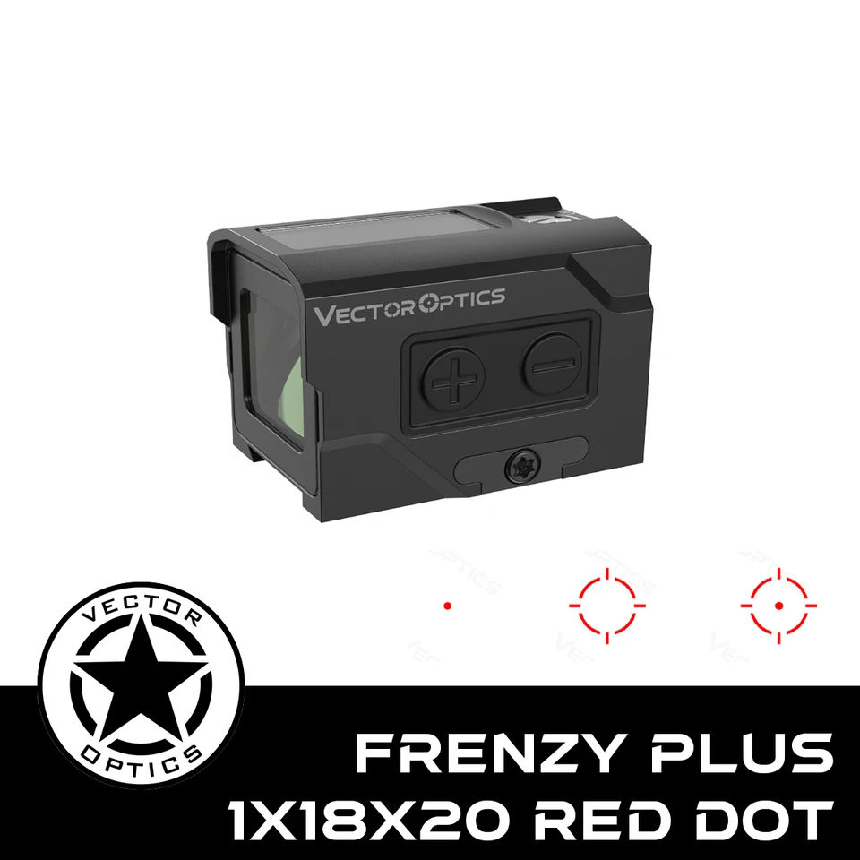 Vector Optics Frenzy Plus 1x18x20 Mira Red Dot Fechada com Energia