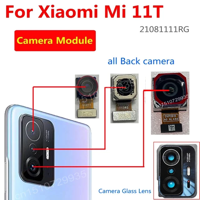Best Working Big Wide Rear Main Back Camera For Xiaomi Mi 11T