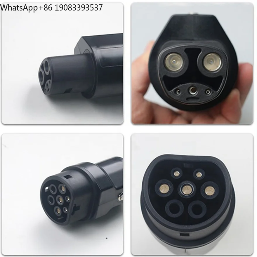 AC 250V 32A 7kW EV 플러그 GB/T - 미국 테슬라 슈퍼차저 TPC NACS 어댑터, 테슬라 모델 S, X, 3용 EV 충전