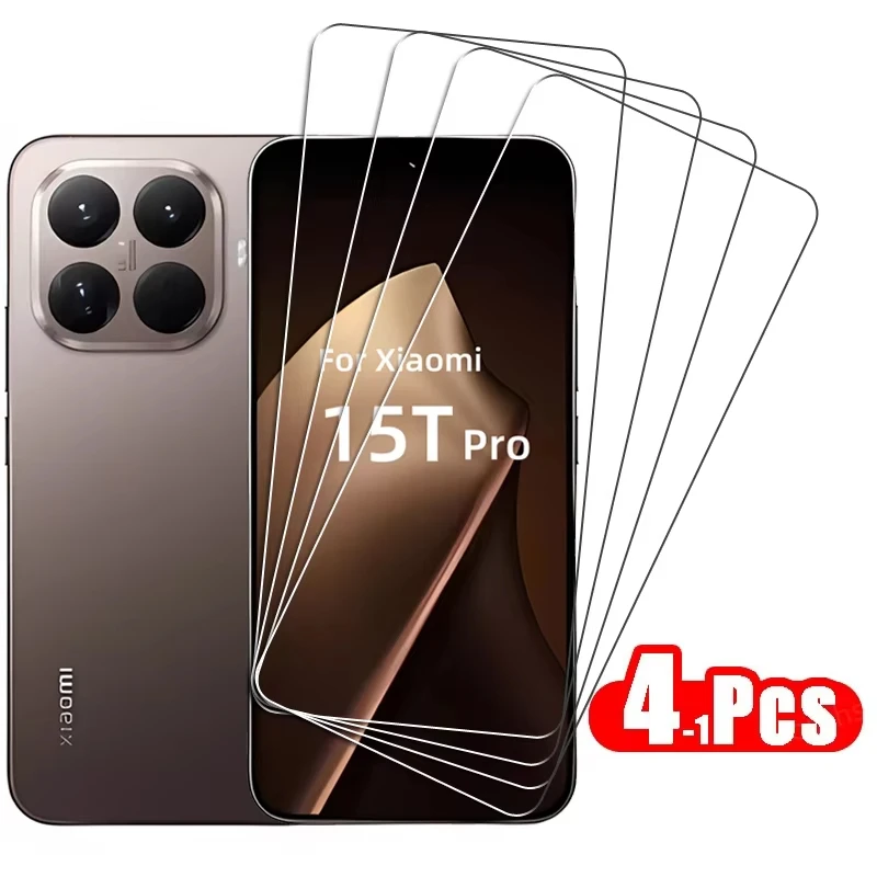 8K Ultra HD Tempered Glass Screen Protector - Pack of 1-4