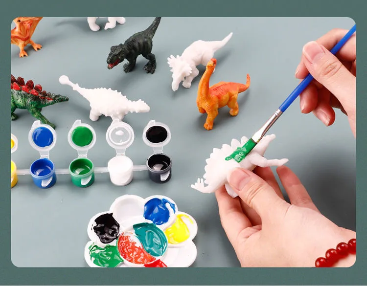 DIY Paintable Dinosaur Set 3