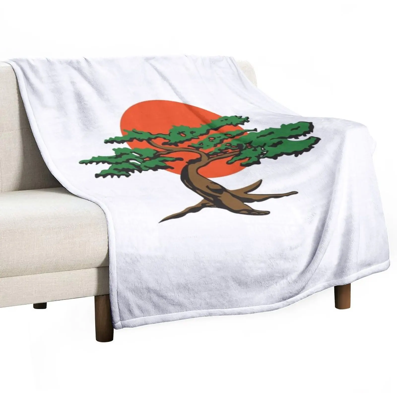 

Miyagi Do Throw Blanket Plaid For Sofa Vintage Blanket