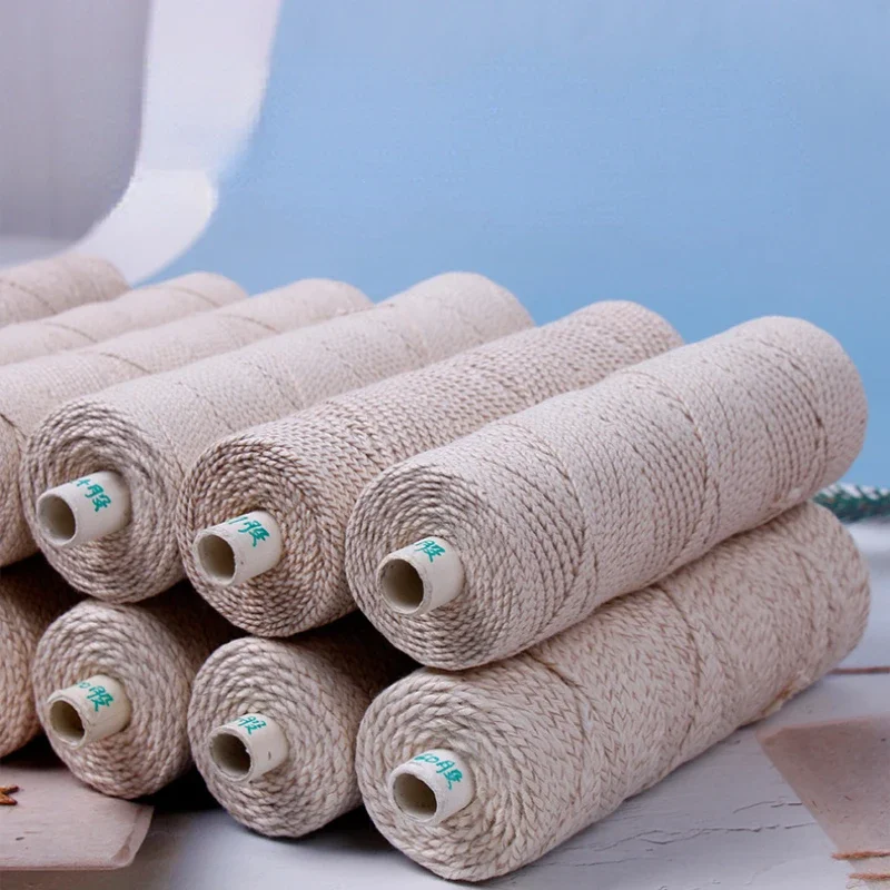 Cotton Paper Wax Wick Candle Thread for DIY Smokeless Soy Wax Candle Making