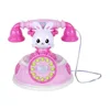 Early Developmental Toy Simulated Telephone Simulation Intercom Pink Plastic Child Childrens Toys 1
