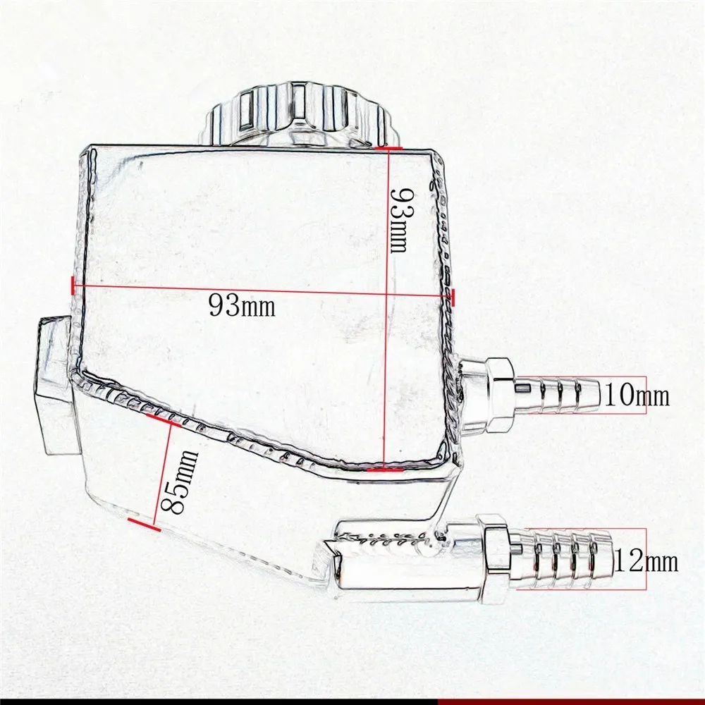 Power Steering Fluid Reservoir Aluminum Can For Holden Commodore V6 V8 VT VX VU VY VZ VE LS1 LS2 LS3 LS6 LS7 L98 L76