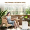LUXFOND Home Food Upcycler All Seasons Indoor Electronic Composter Indoor Compost Electric Kitchen Food Recycler 6